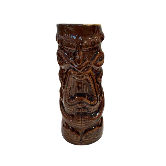 ViNTaGe Kon Tiki Bar Mug Stephen Crane Sheraton Waikiki Hawaii - Picture 1 of 8